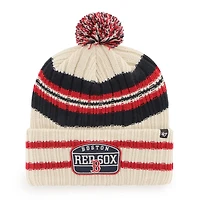 '47 Boston Red Sox Home Patch Cuffed Knit Hat with Pom
