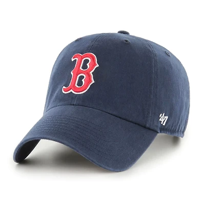 '47 Boston Red Sox Primary Logo Clean Up Adjustable Hat