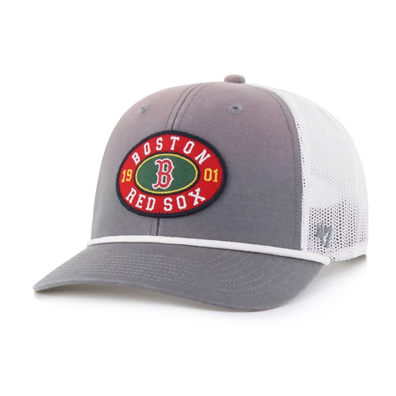 '47 Boston Red Sox Tide Sweep Rope Trucker Adjustable Hat