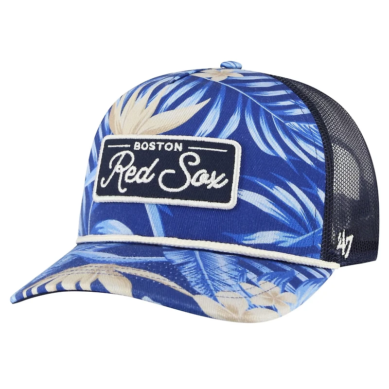 '47 Boston Red Sox Tropicalia Trucker Hitch Adjustable Hat