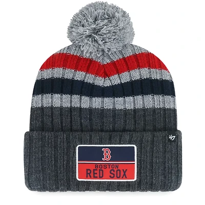 '47 Boston Sox Stack Cuffed Knit Hat with Pom