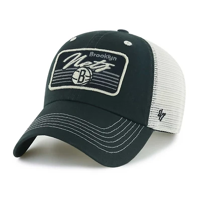 '47 Brooklyn Nets Five Point Patch Clean Up Adjustable Hat