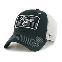 '47 Brooklyn Nets Five Point Patch Clean Up Adjustable Hat
