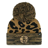 '47 Brooklyn Nets Rosette Cuffed Knit Hat with Pom