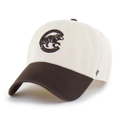 '47 Brown Chicago Cubs Two-Tone Fashion Clean Up Adjustable Hat