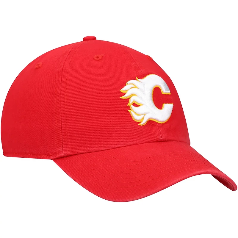 '47 Calgary Flames Team Clean Up Adjustable Hat