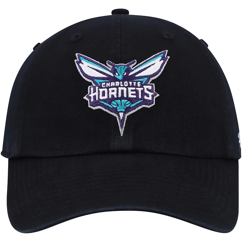 '47 Charlotte Hornets Team Logo Clean Up Adjustable Hat