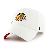 '47 Chicago Blackhawks Confetti Clean Up Adjustable Hat