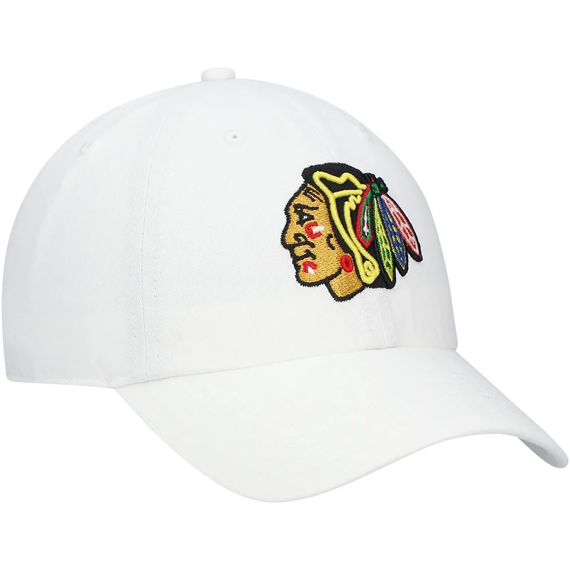 '47 Chicago Blackhawks Team Clean Up Adjustable Hat