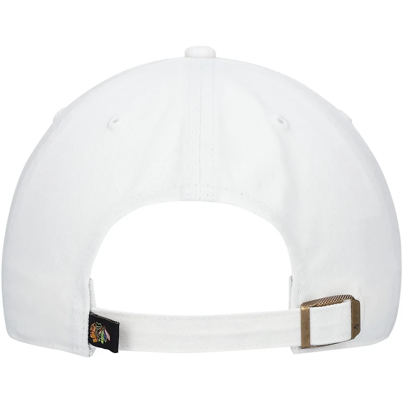 '47 Chicago Blackhawks Team Clean Up Adjustable Hat