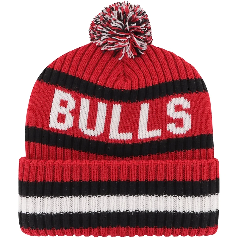 '47 Chicago Bulls Bering Cuffed Knit Hat with Pom