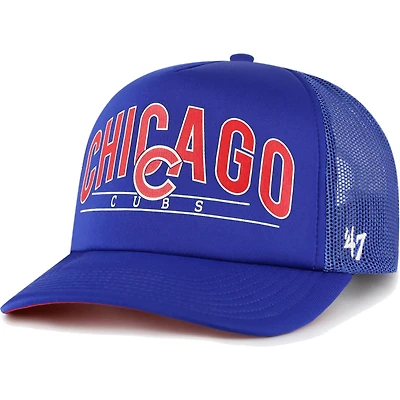 '47 Chicago Cubs Backhaul Foam Trucker Snapback Hat