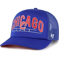 '47 Chicago Cubs Backhaul Foam Trucker Snapback Hat