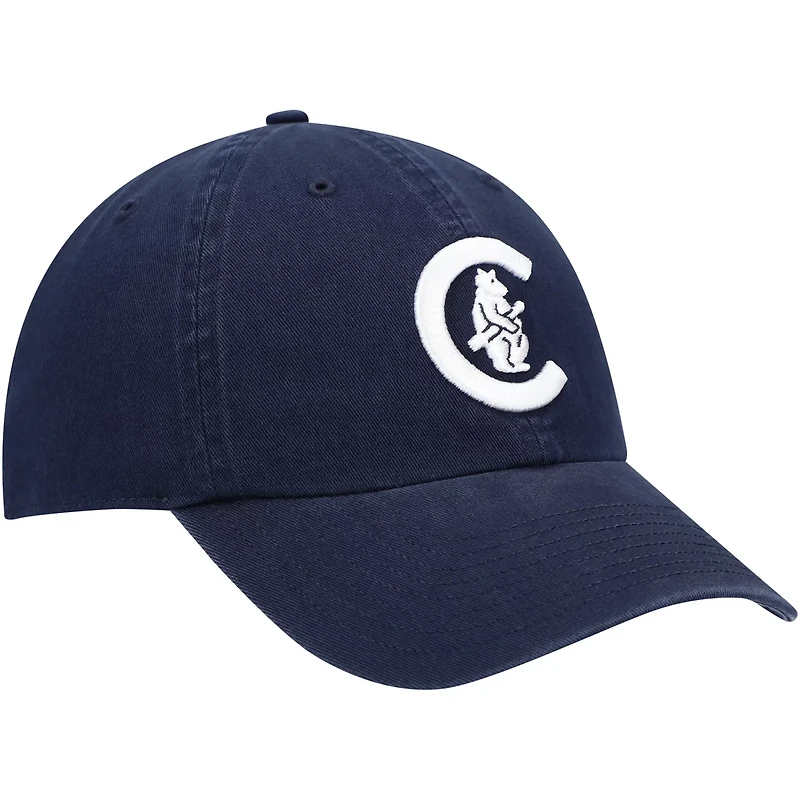 '47 Chicago Cubs C Bear Logo Cooperstown Collection Clean Up Adjustable Hat