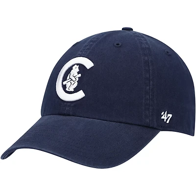 '47 Chicago Cubs C Bear Logo Cooperstown Collection Clean Up Adjustable Hat