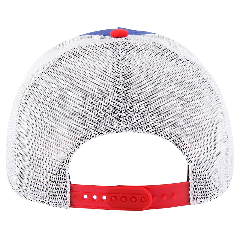 '47 Chicago Cubs Gridiron Super Stripe Relaxed Trucker Hitch Adjustable Hat