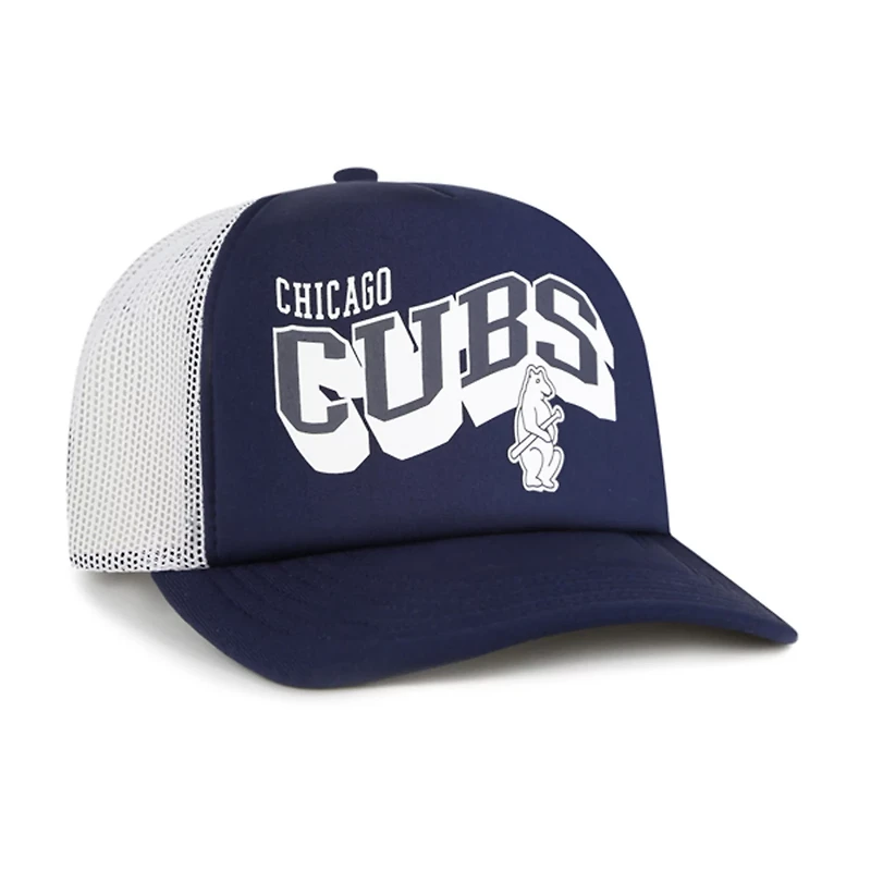 '47 Chicago Cubs Meander Foam Trucker Snapback Hat