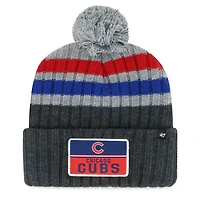 '47 Chicago Cubs Stack Cuffed Knit Hat with Pom