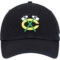 '47 Chicago hawks Alternate Logo Clean Up Adjustable Hat