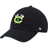 '47 Chicago hawks Alternate Logo Clean Up Adjustable Hat