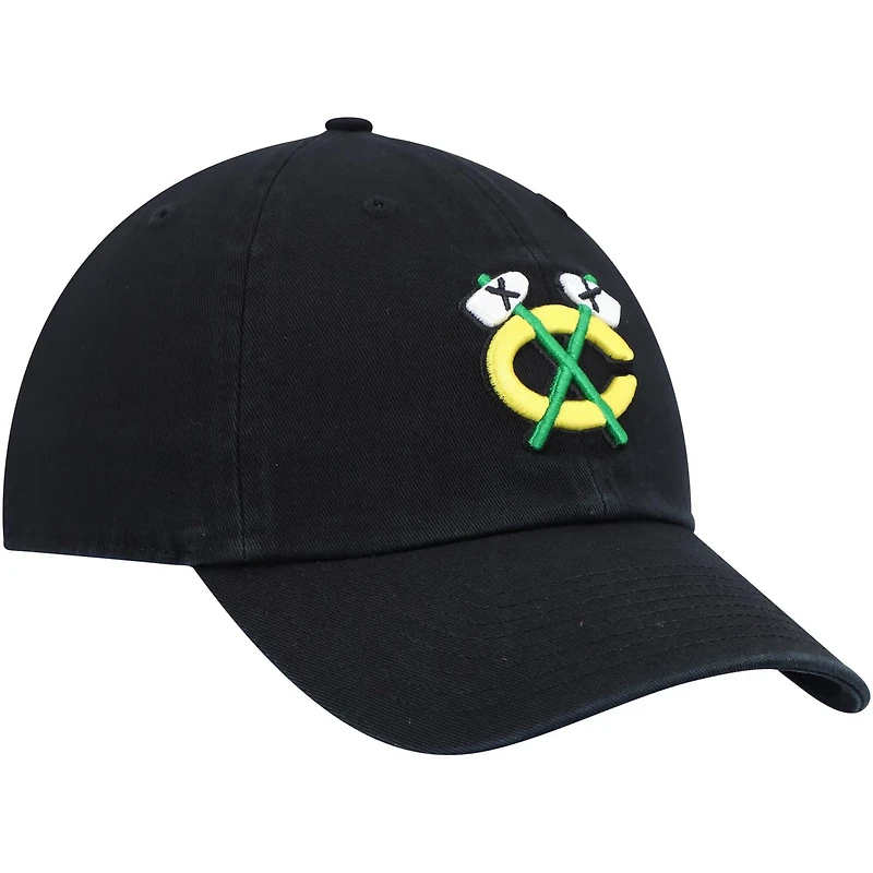 '47 Chicago hawks Alternate Logo Clean Up Adjustable Hat