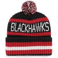 '47 Chicago hawks Bering Cuffed Knit Hat with Pom