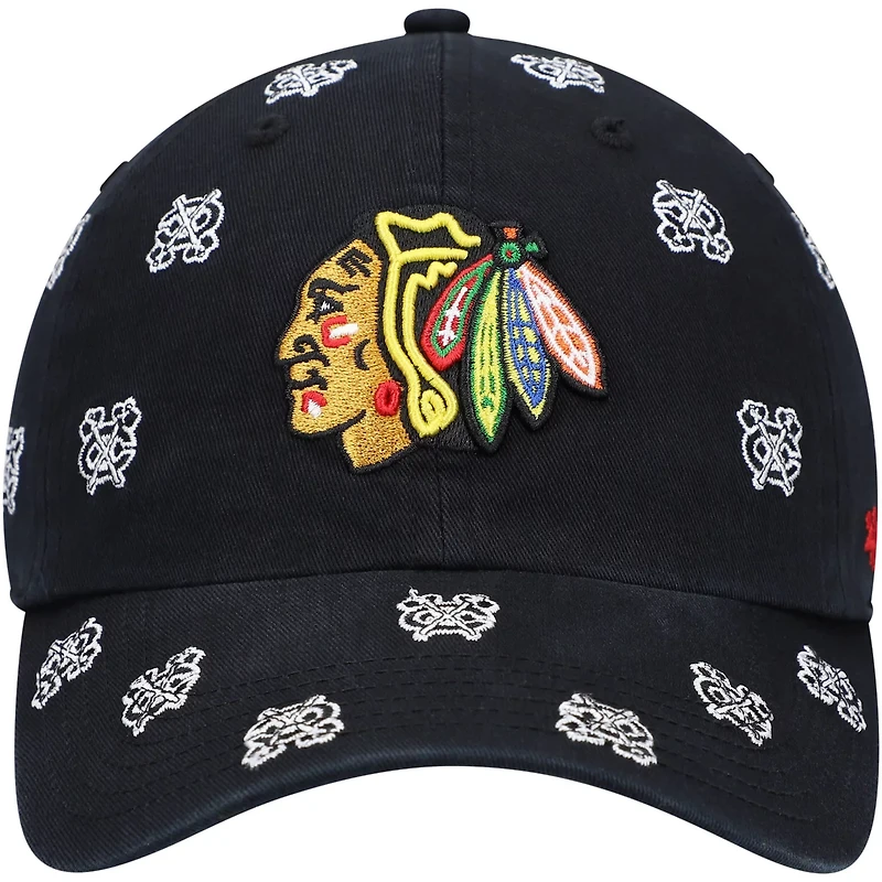 '47 Chicago hawks Confetti Clean Up Adjustable Hat