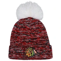 '47 Chicago hawks Triple Cross Cuffed Knit Hat with Pom