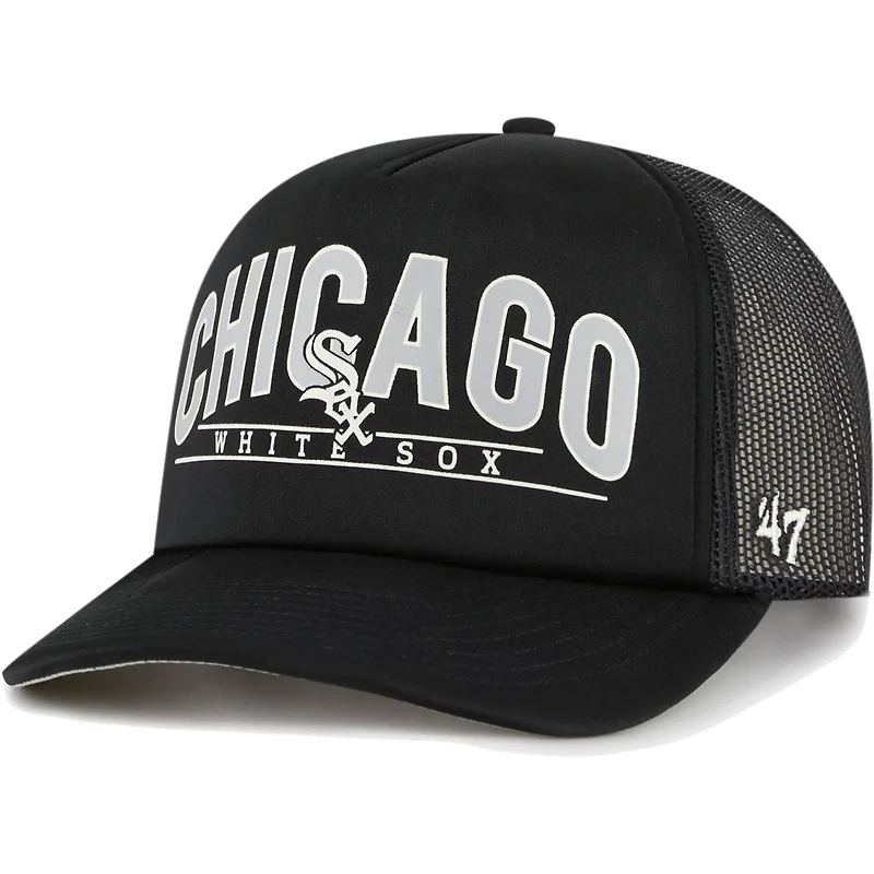 '47 Chicago White Sox Backhaul Foam Trucker Snapback Hat