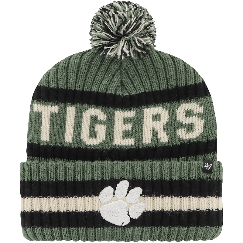'47 Clemson Tigers OHT Military Appreciation Bering Cuffed Knit Hat with Pom
