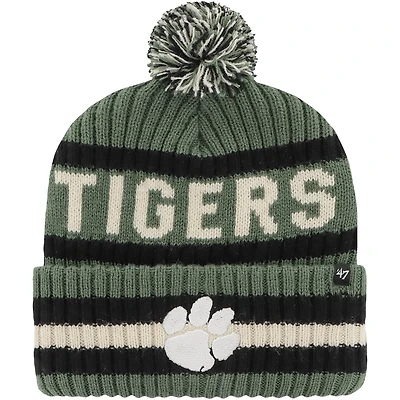 '47 Clemson Tigers OHT Military Appreciation Bering Cuffed Knit Hat with Pom
