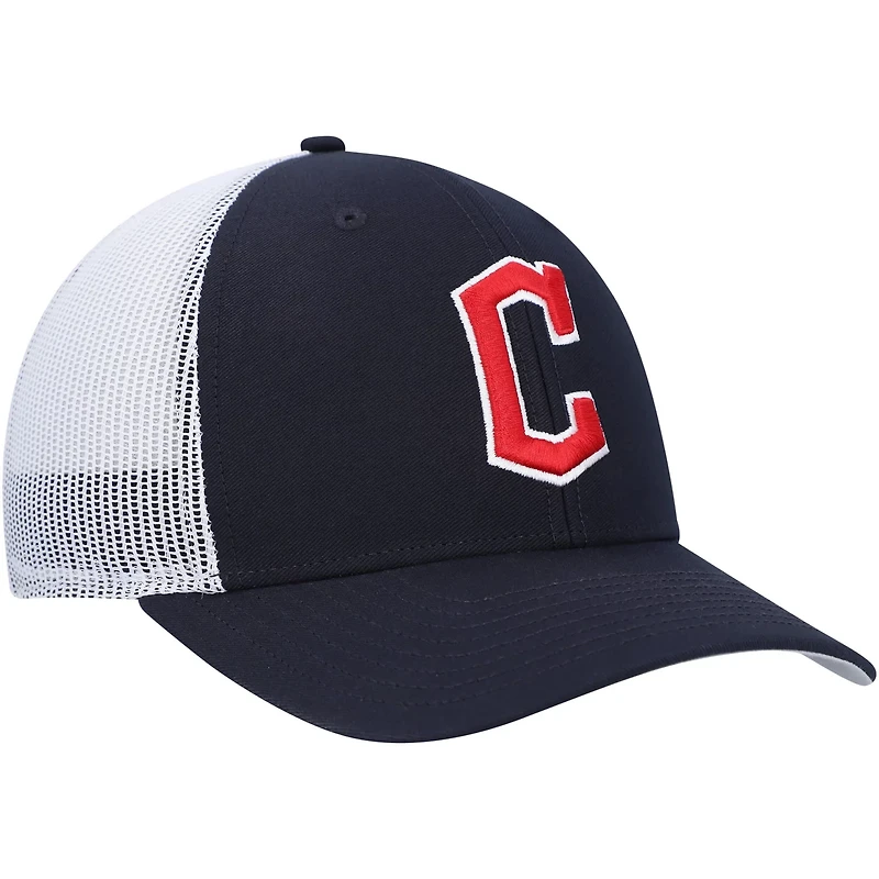 '47 Cleveland Guardians Primary Logo Trucker Snapback Hat