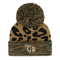 '47 Cleveland Guardians Rosette Cuffed Knit Hat with Pom