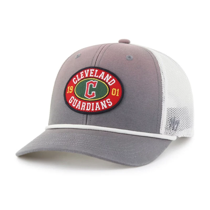 '47 Cleveland Guardians Tide Sweep Rope Trucker Adjustable Hat