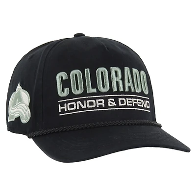 '47 Colorado Avalanche OHT Military Appreciation Homeland Honor and Defend Hitch Adjustable Hat