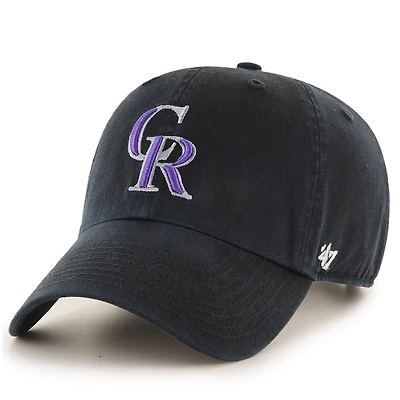 47 Colorado Rockies Clean Up Adjustable Hat