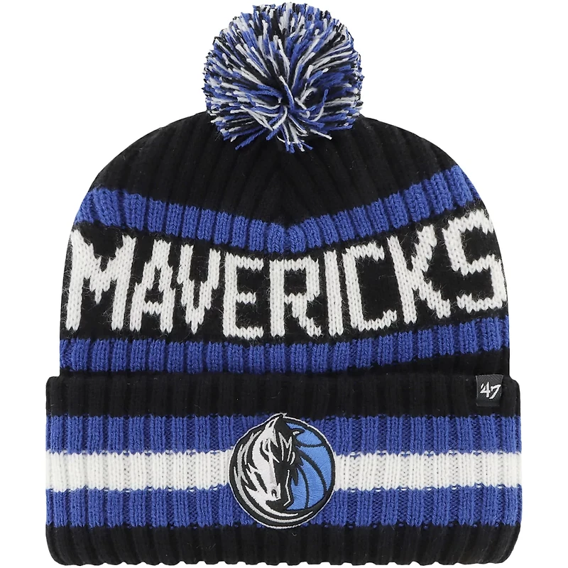 '47 Dallas Mavericks Bering Cuffed Knit Hat with Pom