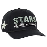 '47 Dallas Stars OHT Military Appreciation Homeland Honor and Defend Hitch Adjustable Hat