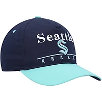 '47 Deep Sea /Light Seattle Kraken Super Hitch Adjustable Snapback Hat