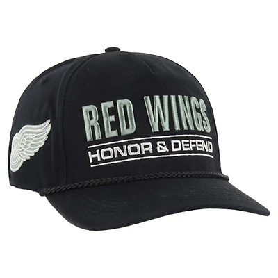 '47 Detroit Red Wings OHT Military Appreciation Homeland Honor and Defend Hitch Adjustable Hat