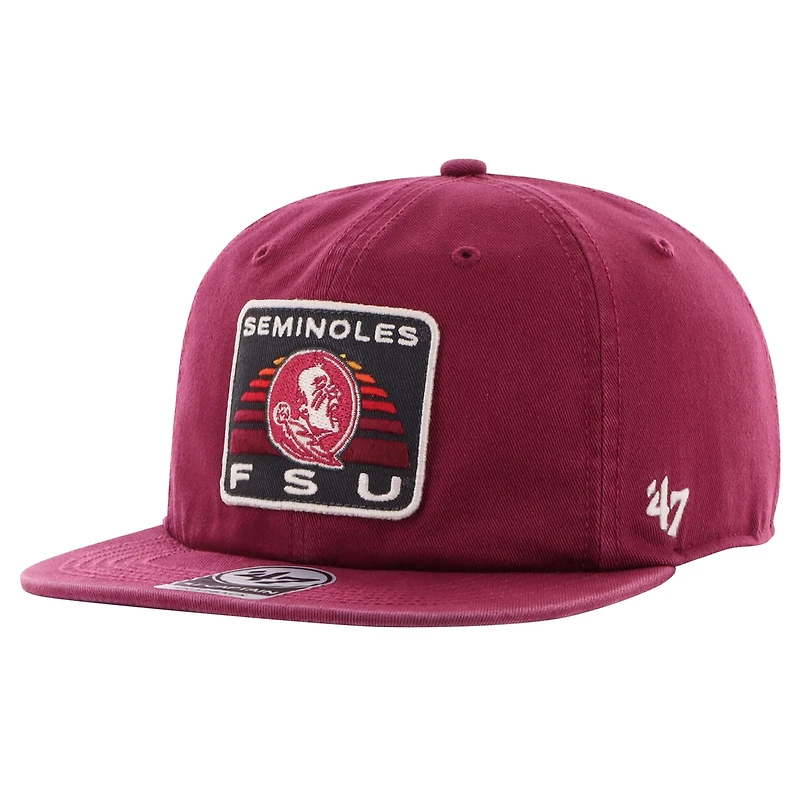 '47 Florida State Seminoles Coastline Captain Snapback Hat