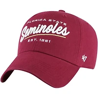 '47 Florida State Seminoles Sidney Clean Up Adjustable Hat