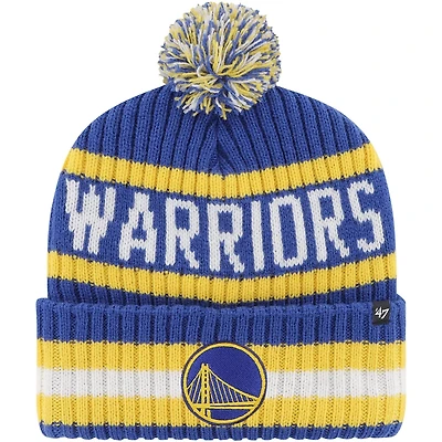 47 Golden State Warriors Bering Cuffed Knit Hat with Pom