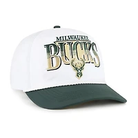 '47 Hunter Green Milwaukee Bucks Tribute Two-Tone Hitch Adjustable Hat