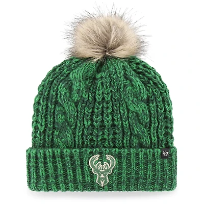'47 Hunter Milwaukee Bucks Meeko Cuffed Knit Hat with Pom