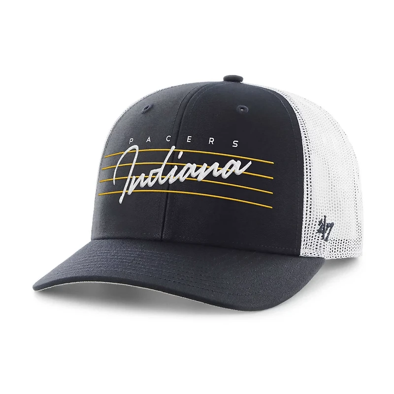 '47 Indiana Pacers Downburst Trucker Adjustable Hat