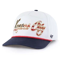 '47 Kansas City Royals Patriotic Overhand Hitch Adjustable Hat