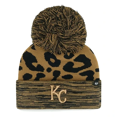 '47 Kansas City Royals Rosette Cuffed Knit Hat with Pom