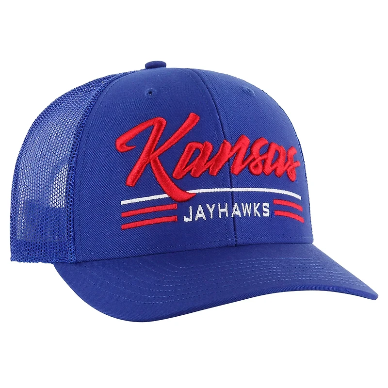 '47 Kansas Jayhawks Garner Trucker Adjustable Hat