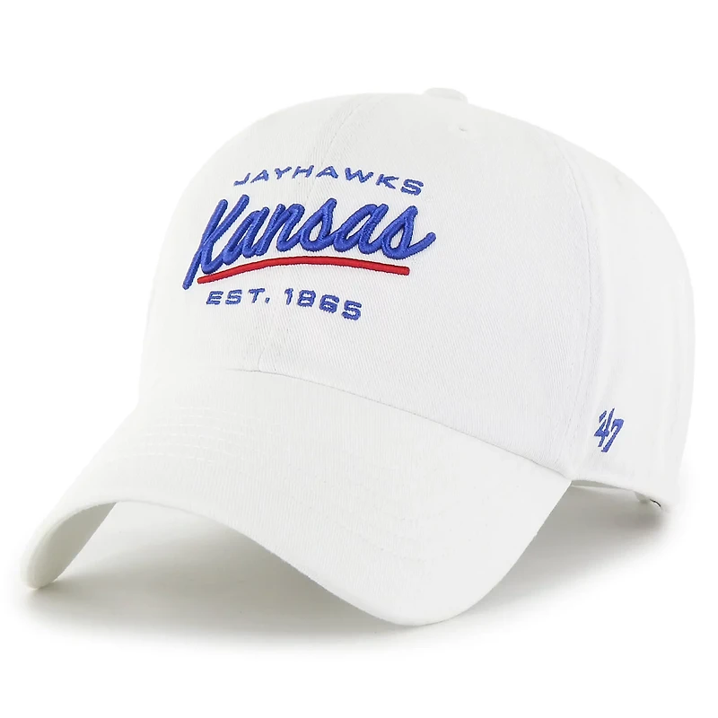 '47 Kansas Jayhawks Sidney Clean Up Adjustable Hat